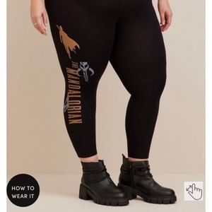 NWT-torrid/Star Wars The Mandalorian  crop leggings size 2X